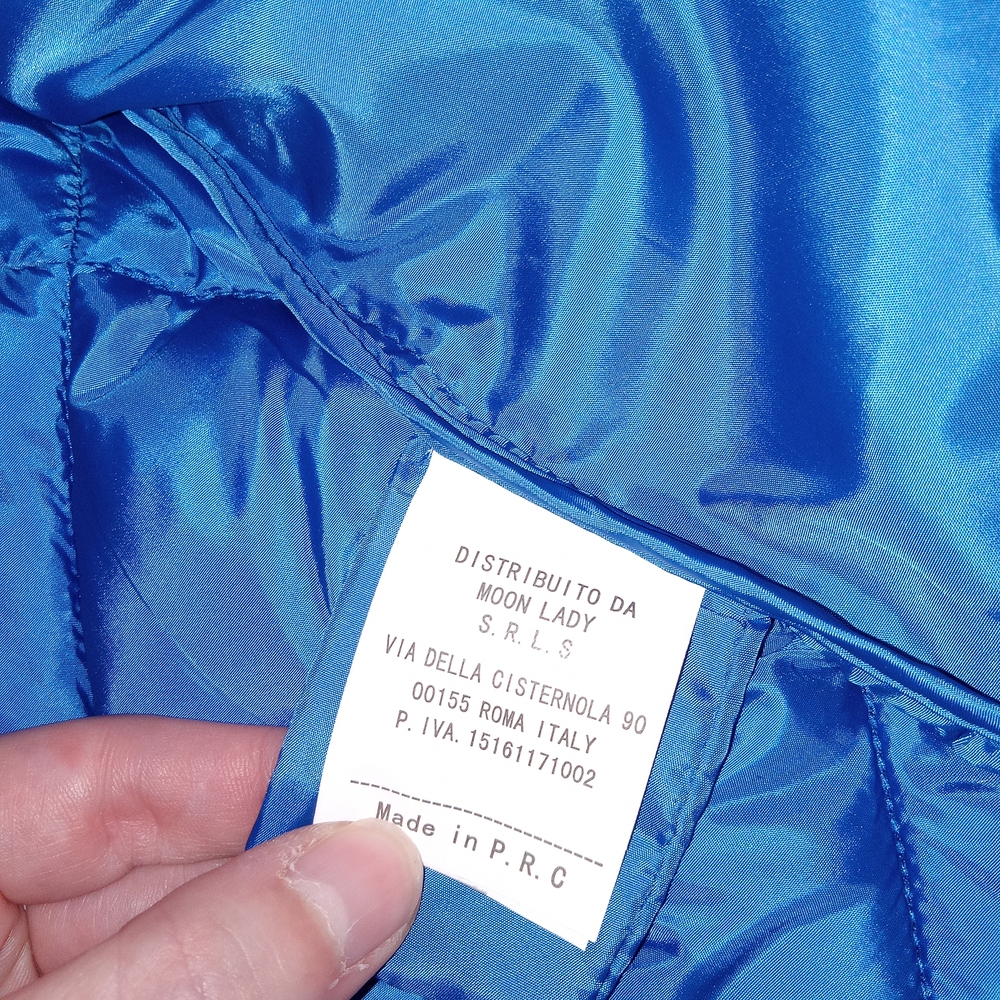Monte Cervino Boys Quilted Puffer Coat Size Large Winter Coat, Puffer Coat - Picture 9 of 12